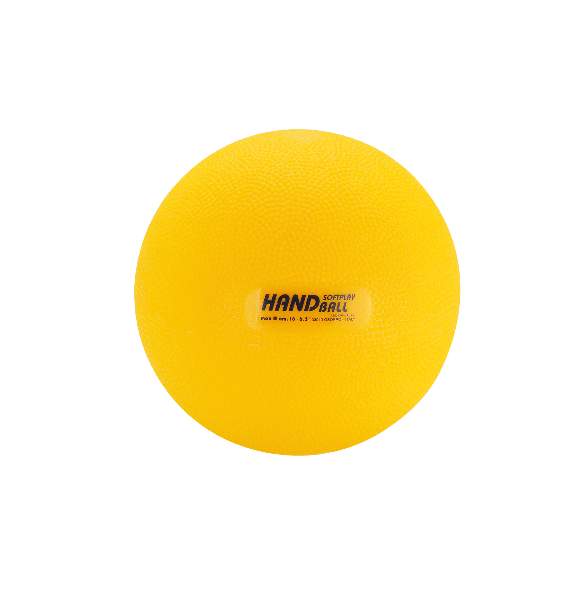 Gymnic Softplay Handball 16 cm, 180 gr, gelb