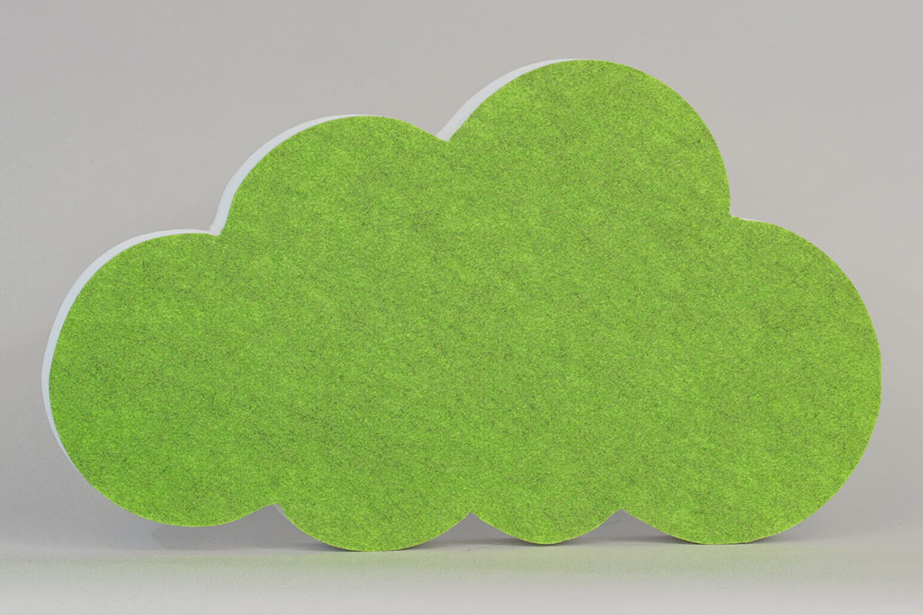 Schallschutz Akustikelement, Wolke Grün, soni ELEMENT cloud