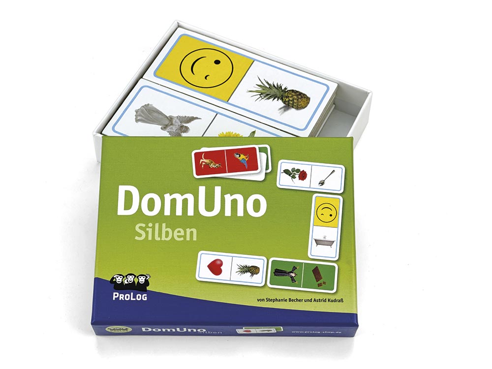DomUno Silben - Phonologie, Sprachlernspiel, ab 5 Jahre