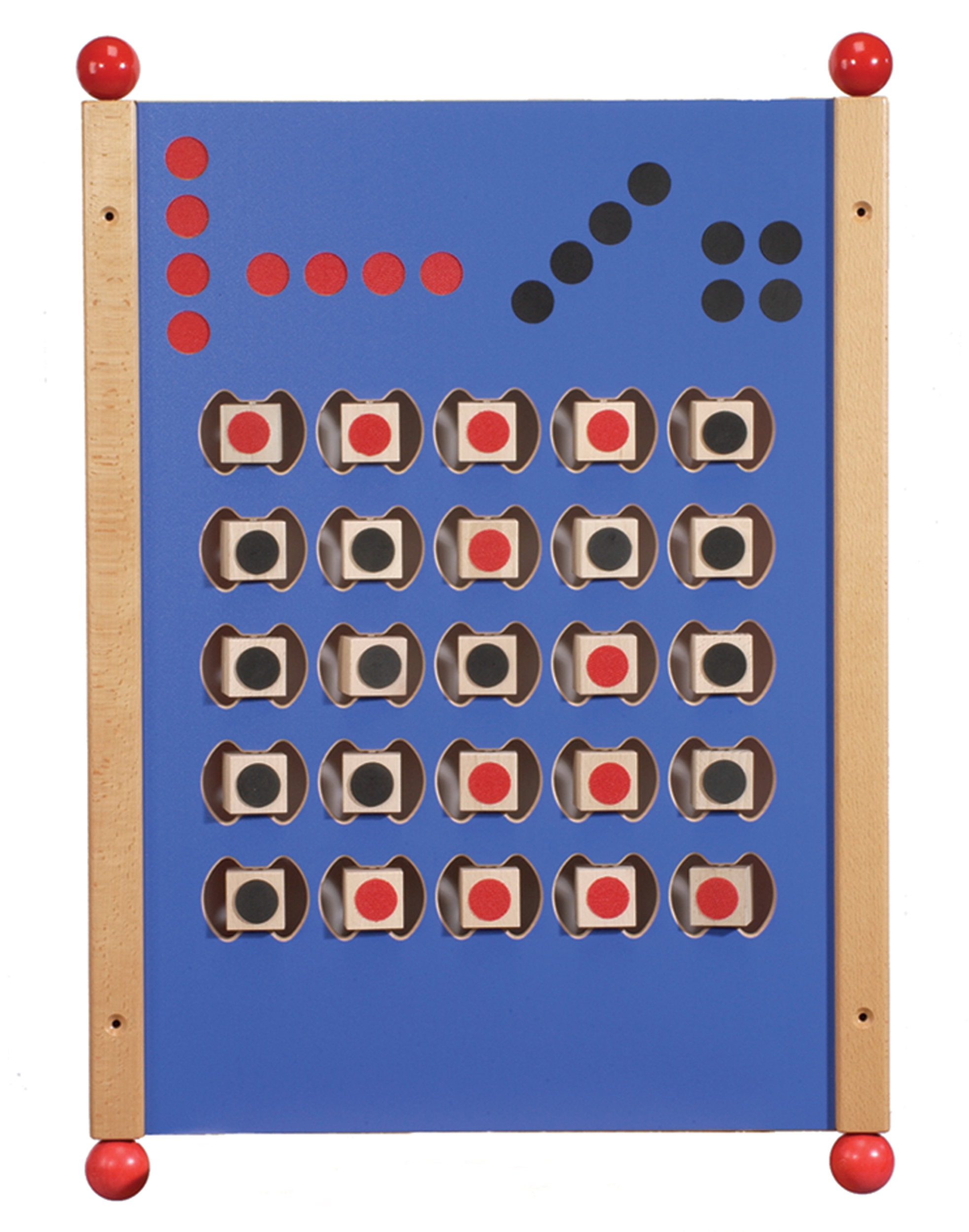 Vier Gewinnt-Wandelement, blau, 80 x 56 cm, ab 4 Jahre
