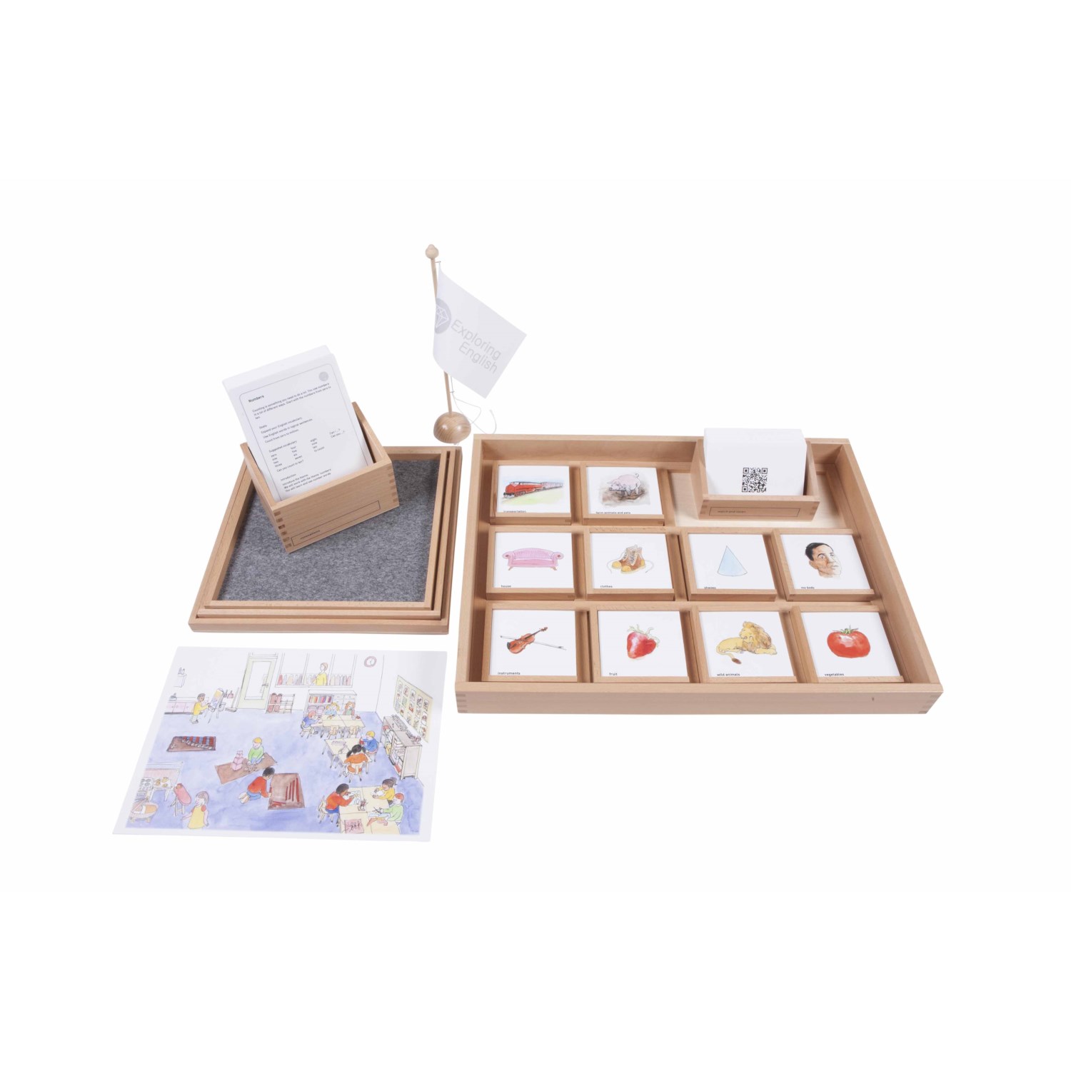Entdecke Englisch: für Kindergarten, Materialsammlung, 3-6 Jahre