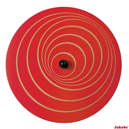 Wandkreisel-Set Spirale/Welle, je Ø 65 cm, inkl. einer Wandhalterung