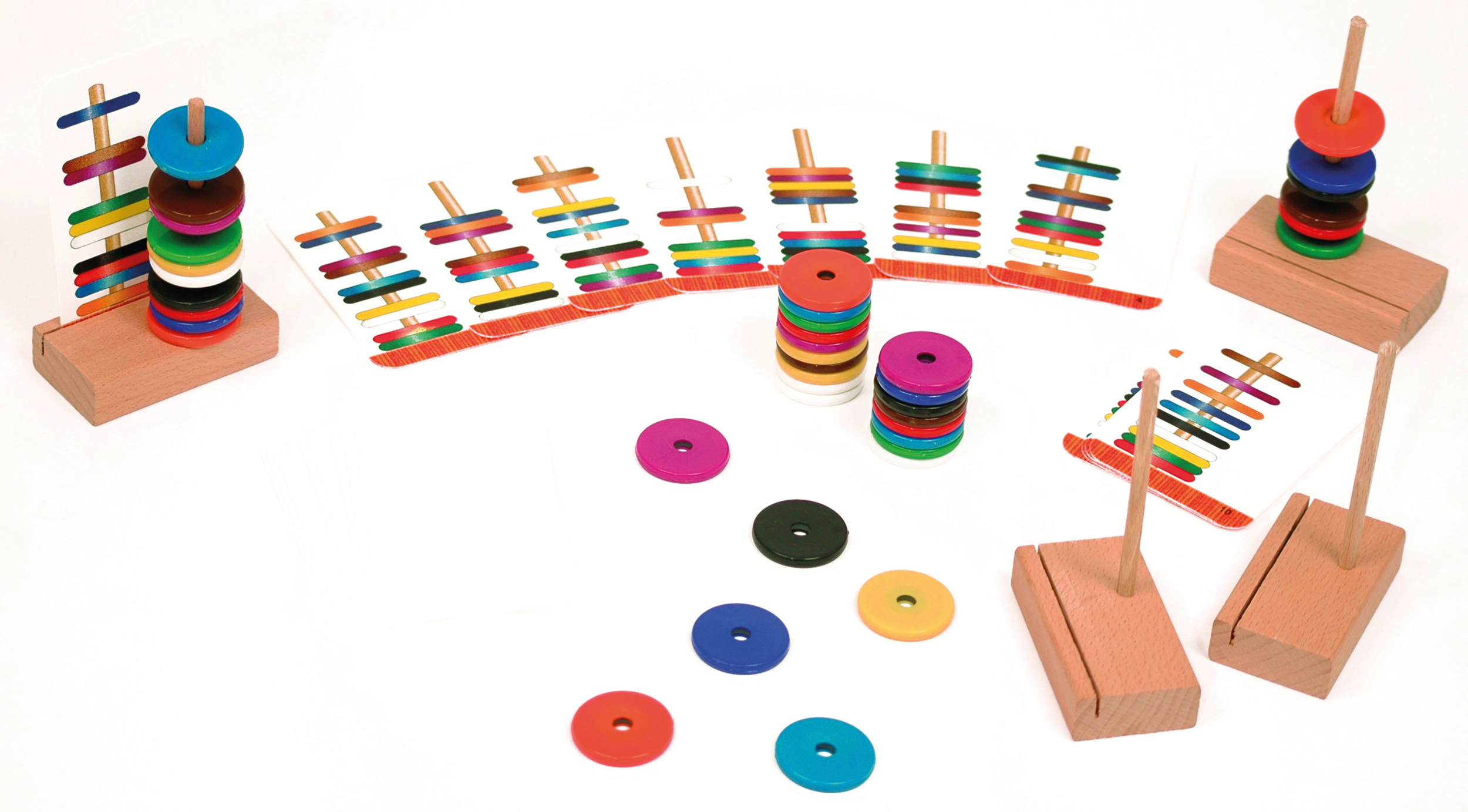 Magna Disc 4, mit 4 Holzständern