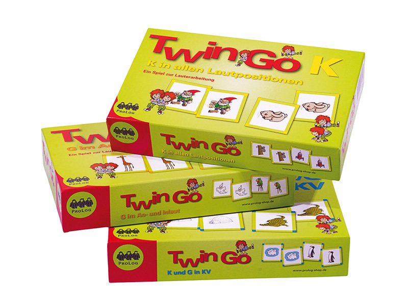 Twin Go K/G im Paket, Sprachförderspiel, ab 4 Jahre