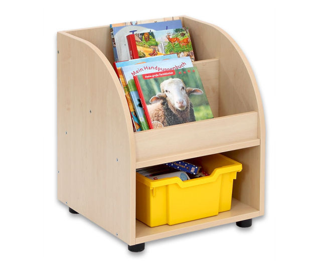Bücherbox mit Ablagefach