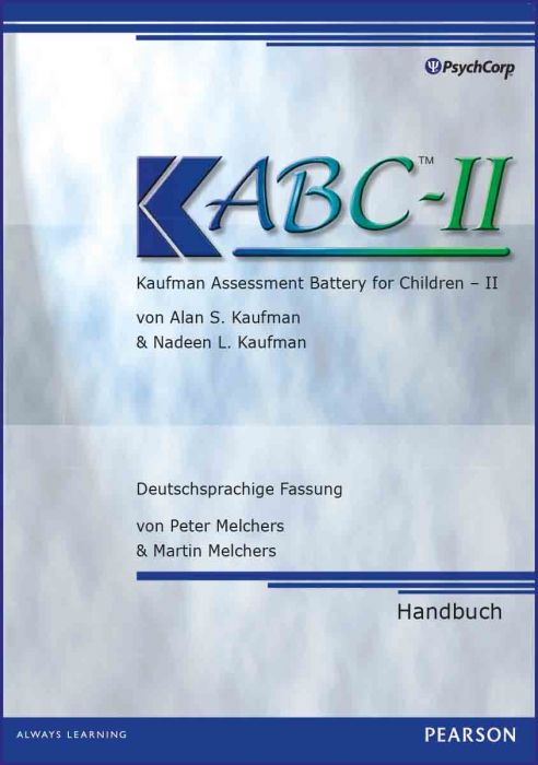 KABC-II - Protokollbogen (25 Stück)