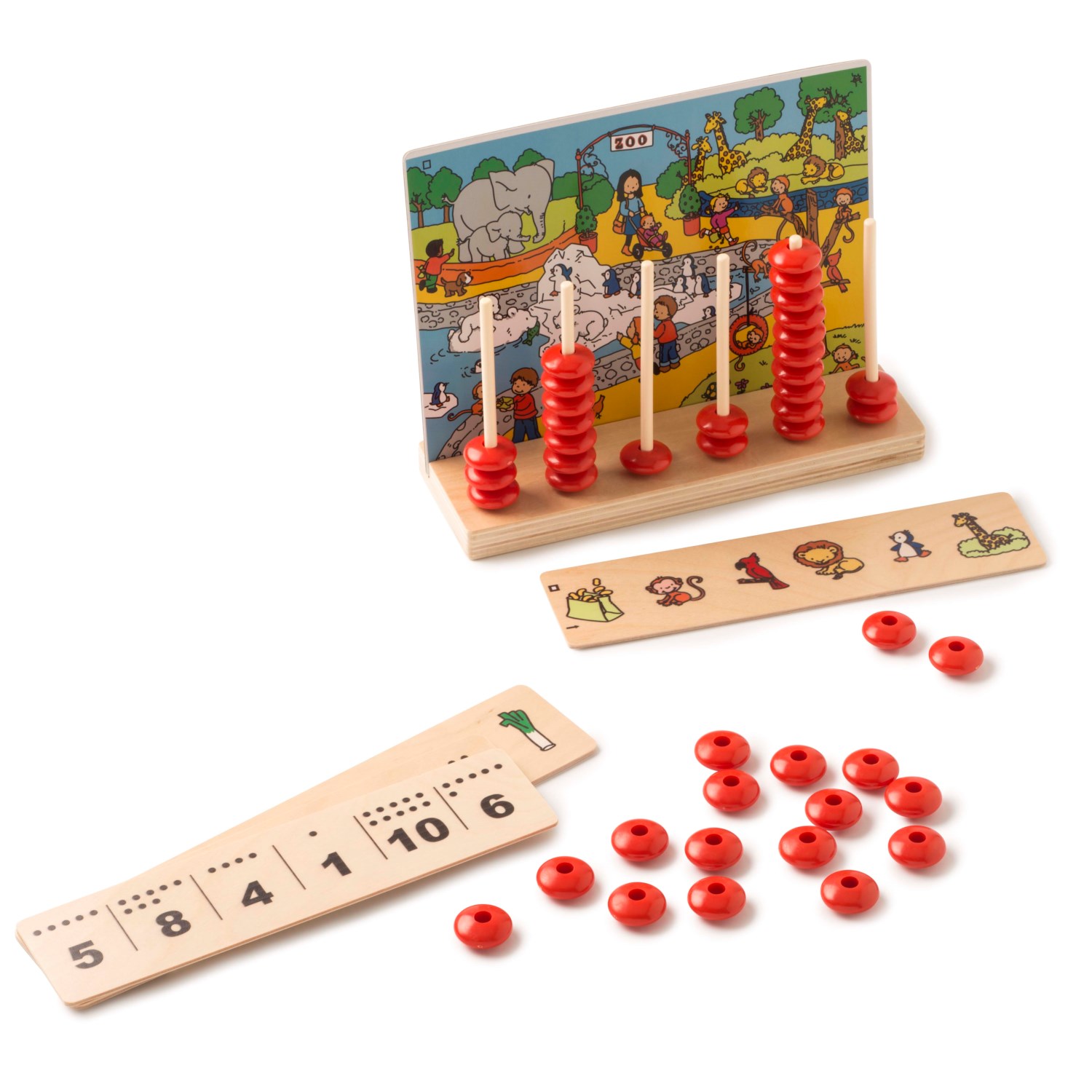 Suchen-Finden-Zählen mit Aufgaben, Zählspiel, ab 3 Jahre