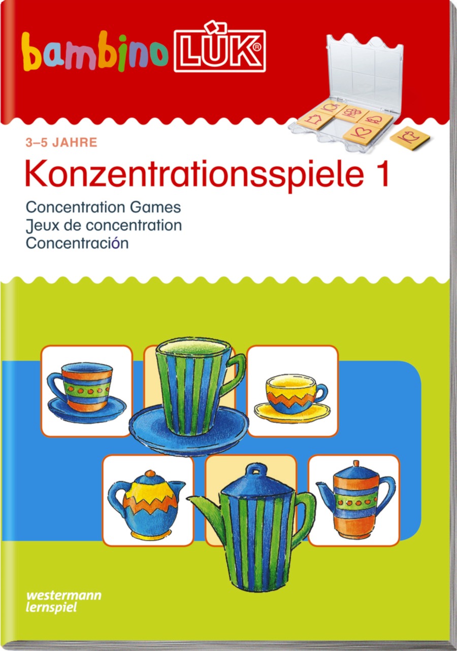 bambinoLÜK Konzentrationsspiele 1, 3-5 Jahre