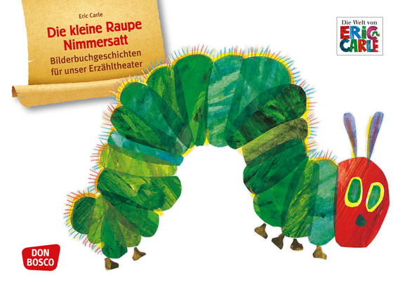 Kamishibai Bildkartenset - Die kleine Raupe Nimmersatt, 2-8 Jahre
