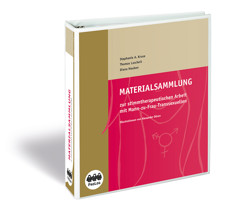 Materialsammlung zur stimmtherapeutischen Arbeit mit Mann-zu-Frau-Transsexuellen, Ordner