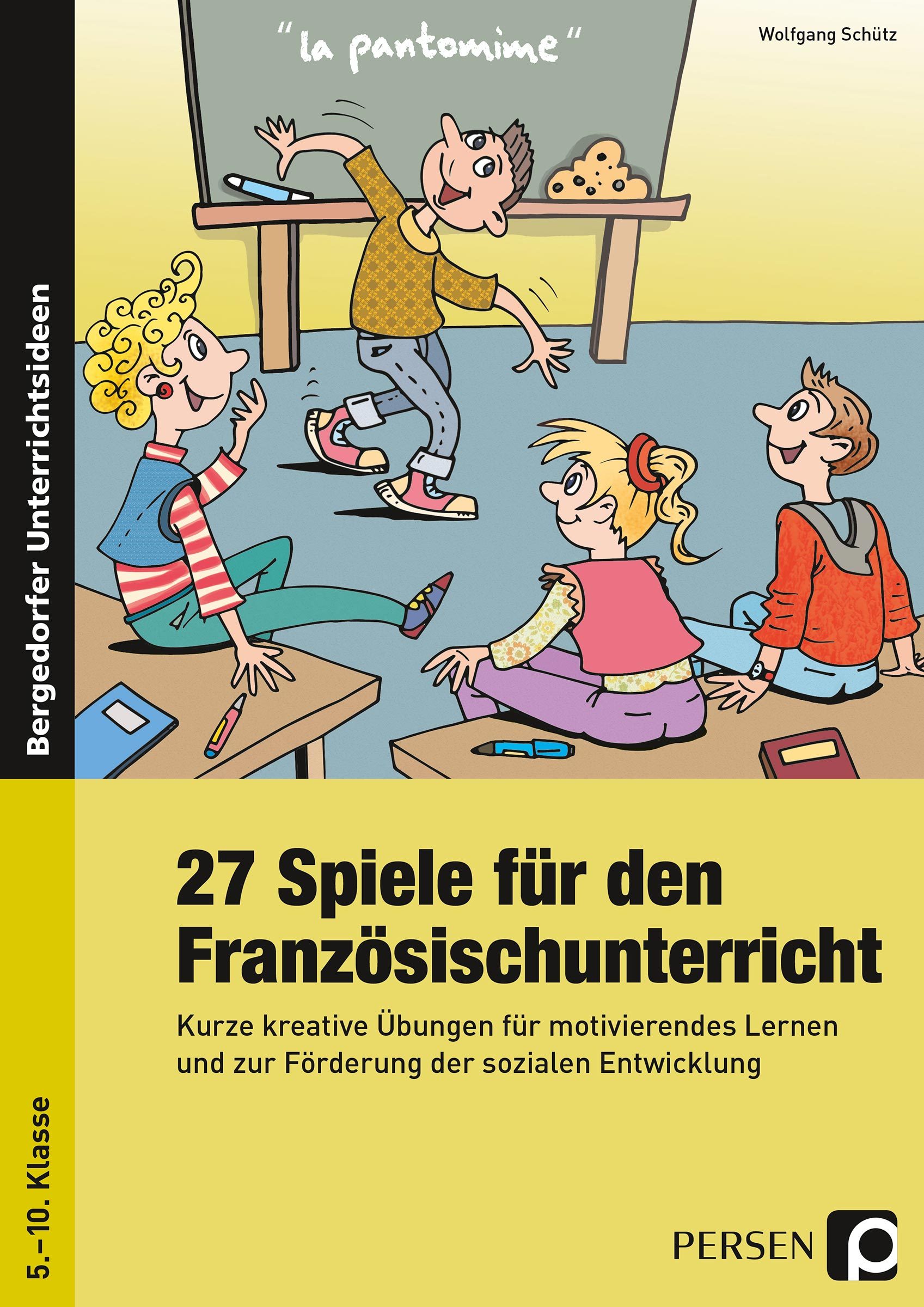 27 Spiele für den Französischunterricht, Buch, 5.-10. Klasse