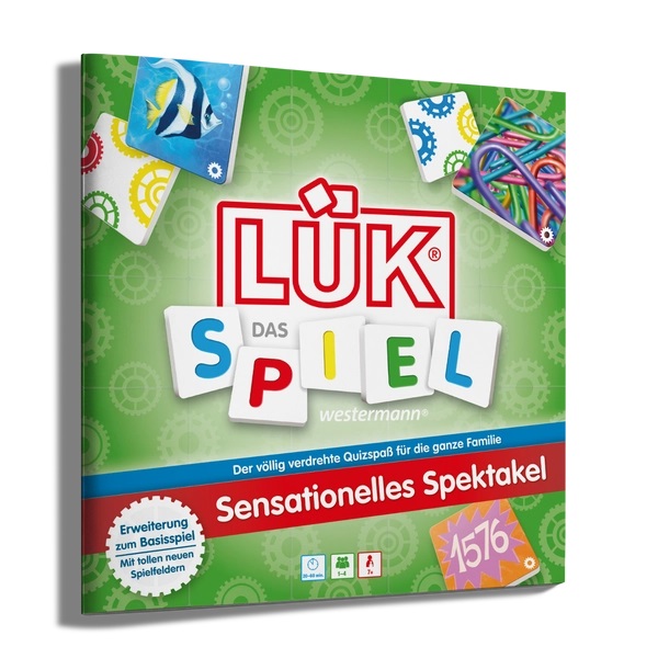 LÜK - DAS SPIEL - Erweiterung zur Basisversion ? Spielplan Sensationelles Spektakel, ab 7 Jahre