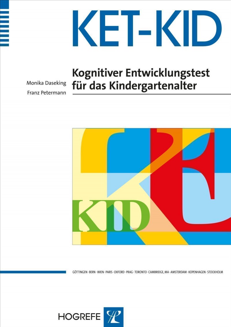 KET-KID - Kognitiver Entwicklungstest für das Kindergartenalter, 3 bis 6 Jahre