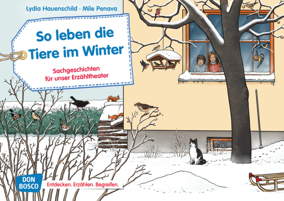 Kamishibai Bildkartenset - So leben die Tiere im Winter, 4 bis 8 Jahre