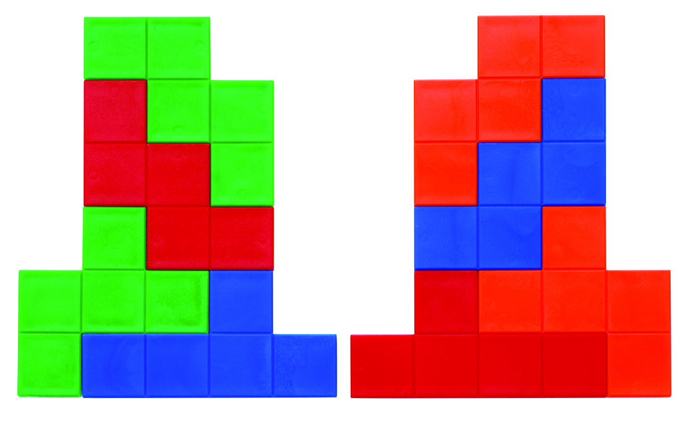 Pentominos, phantasievolles Legespiel, ab 4 Jahre