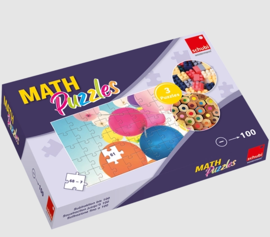 MathPuzzles Subtraktion bis 100, 1.-4. Klasse - NEUAUFLAGE September 2024