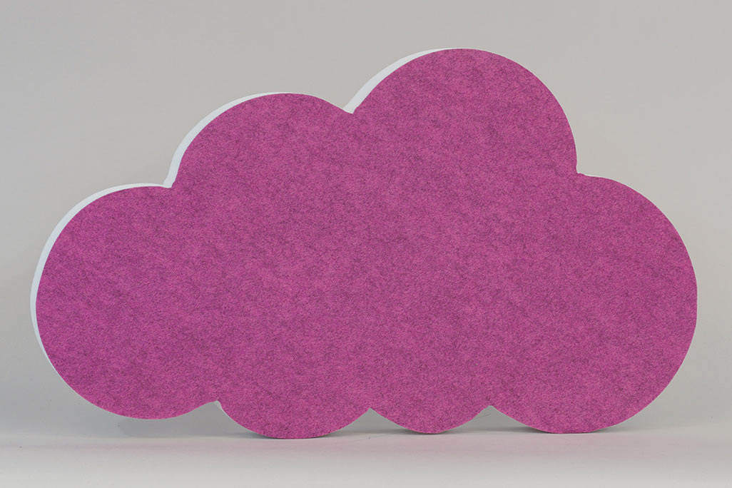 Schallschutz Akustikelement, Wolke Pink, soni ELEMENT cloud