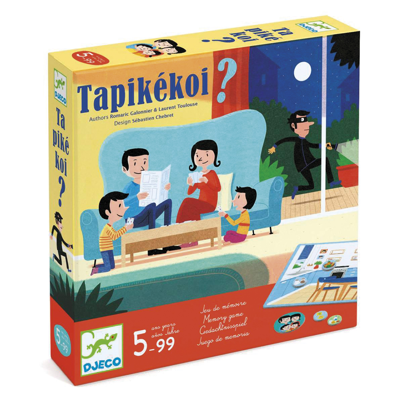 Tapekékoi?, Gedächtnisspiel, ab 5 Jahre