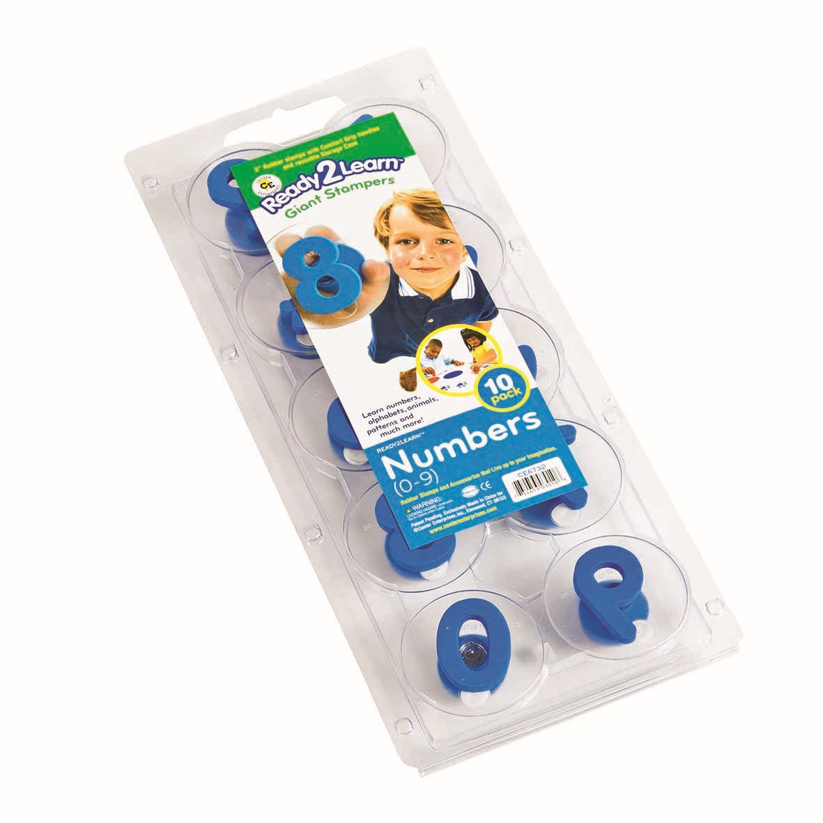Stempel - 10 Stück - Zahlen