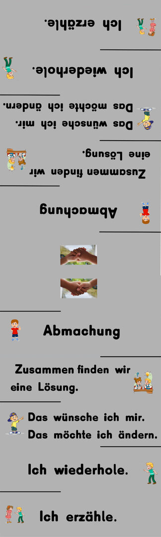 Streitschlichtungsteppich KiGa rutschfest, 200x60 cm