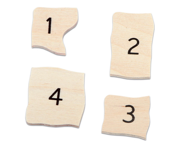 Lagenpuzzle Kartoffel, Holzpuzzle mit 5 Lagen, 4-5 Jahre