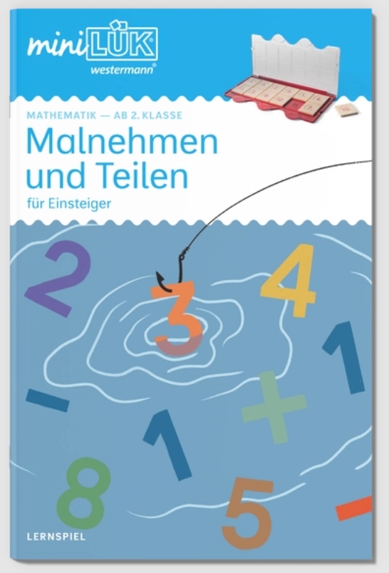miniLÜK Malnehmen und Teilen für Einsteiger, Heft, ab 2. Klasse