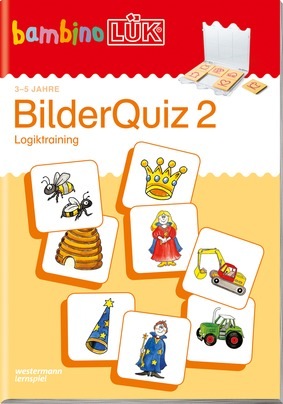 bambinoLÜK BilderQuiz 2, Lernspiel, 3-5 Jahre
