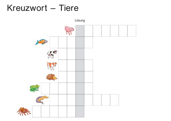 Wörter legen und lesen, 32 Einlegeblätter