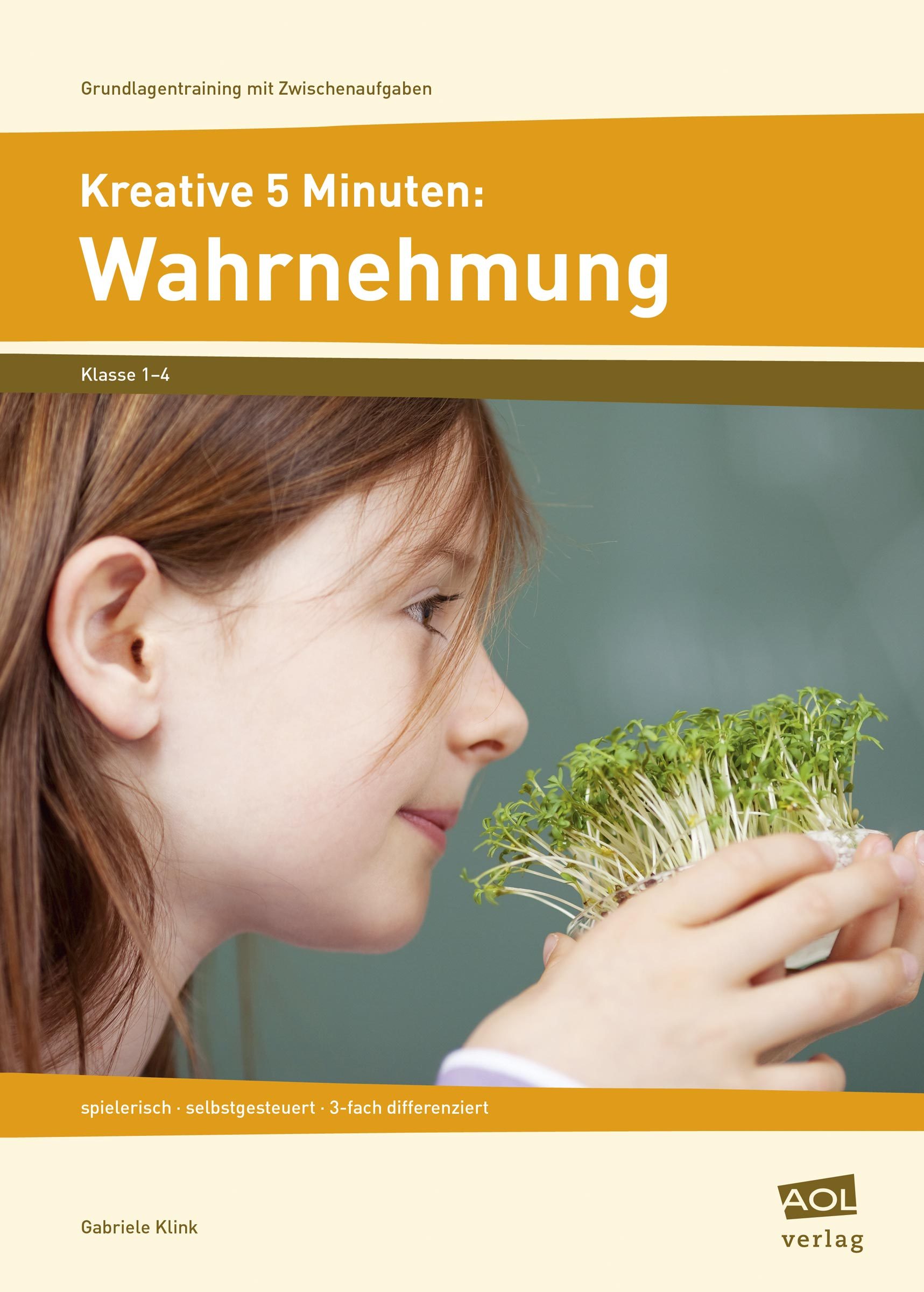 Kreative 5 Minuten: Wahrnehmung, Buch, 1.-4. Klasse
