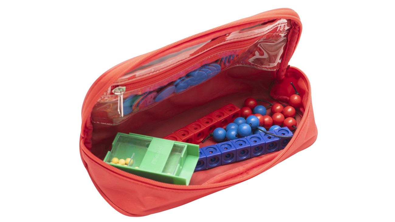Schüler-Rechenset im Mäppchen, 5-8 Jahre