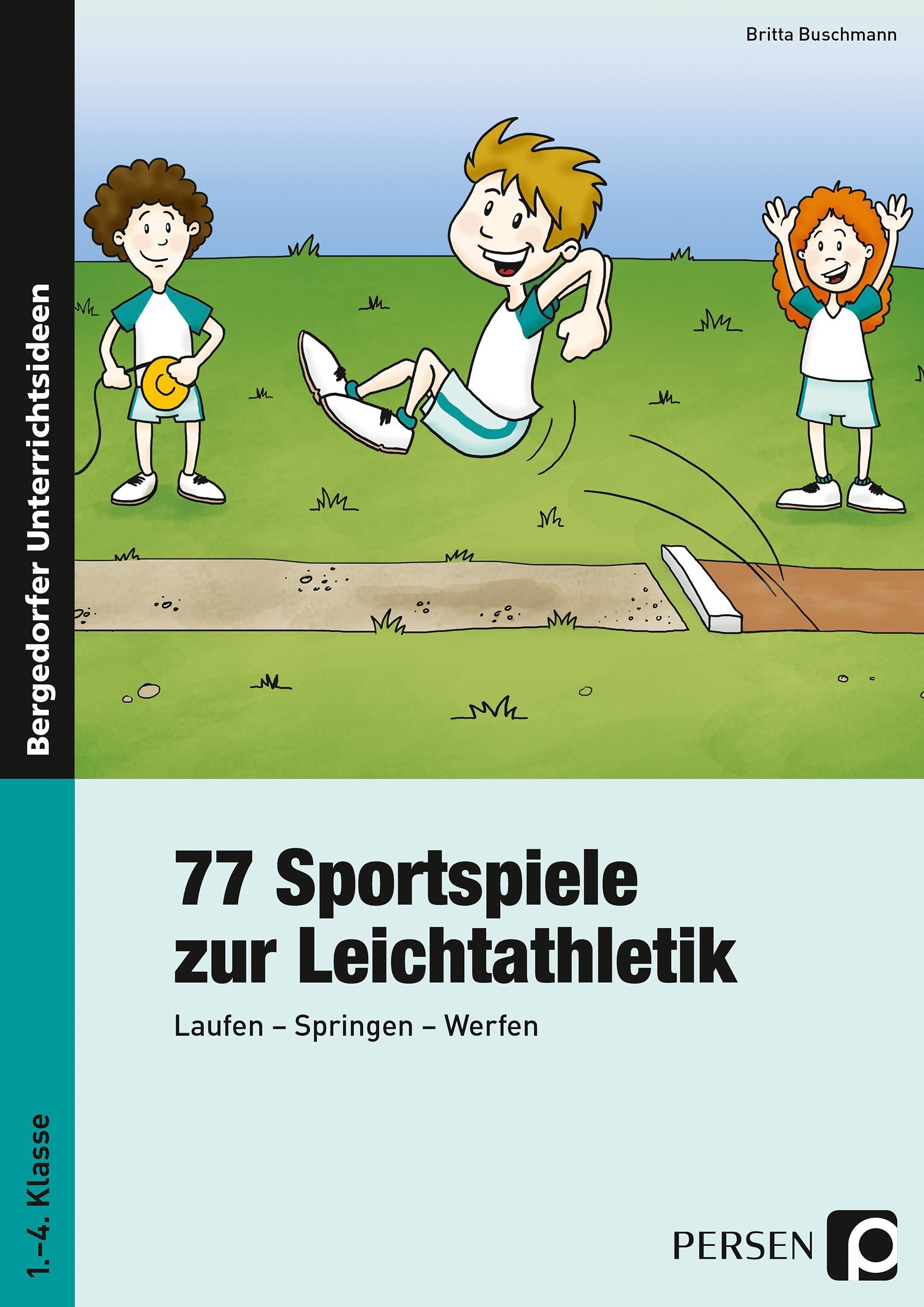 77 Sportspiele zur Leichtathletik, Buch, 1.-4. Klasse