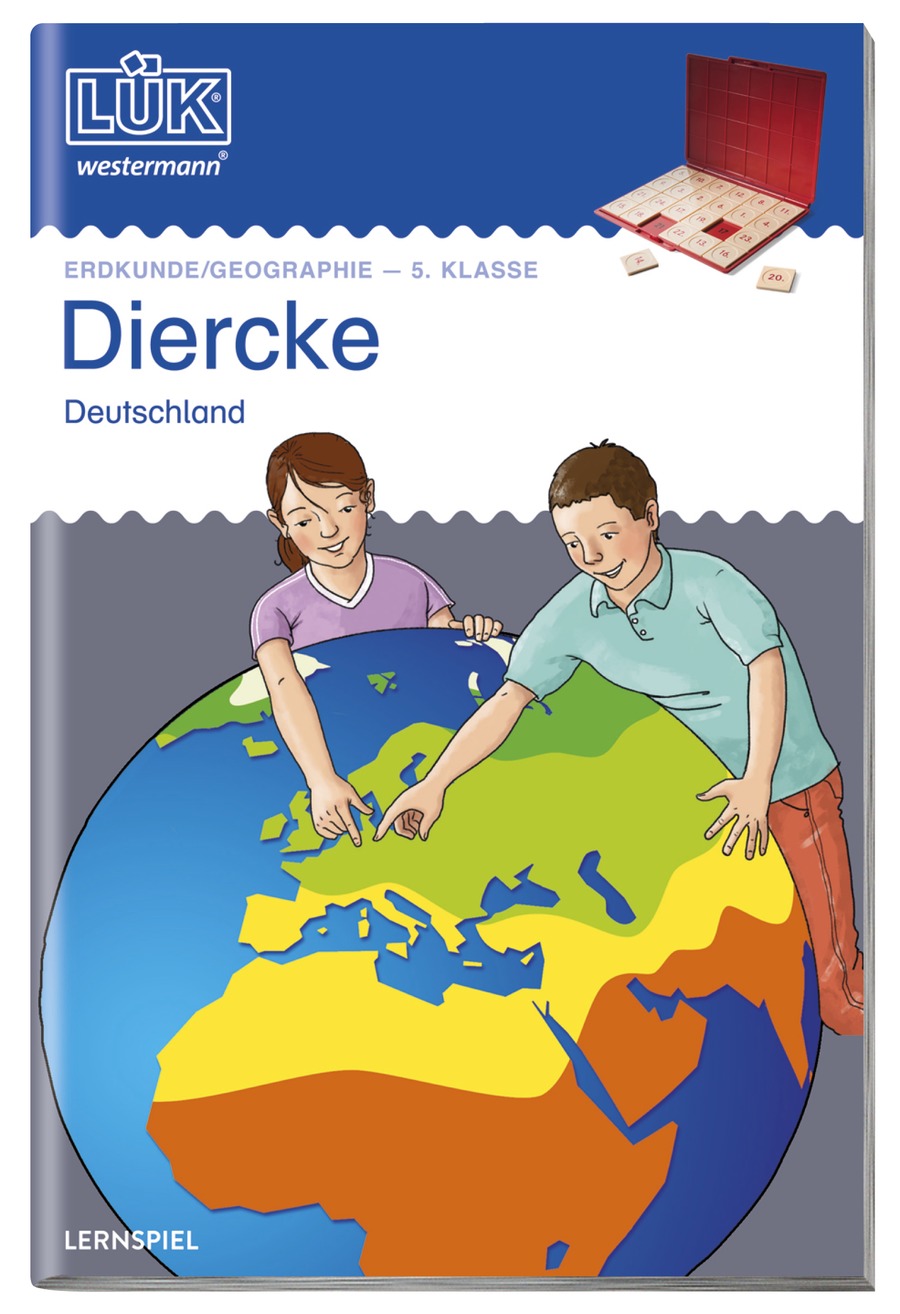 LÜK Diercke Deutschland, Übungsheft, 5. Klasse