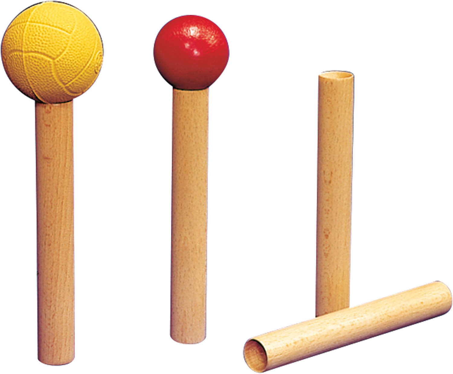 Balancierstäbe, Geschicklichkeitsspiel (ohne Kugeln)