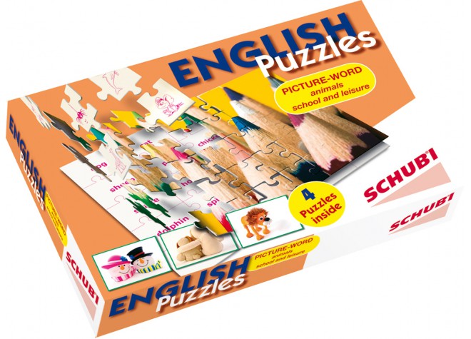 Lernpuzzle Fremdsprachen