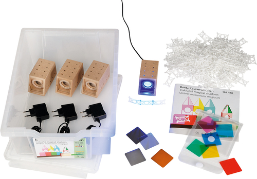 Bunte Zauberschatten, Experimentier-Set, ab 4 Jahre