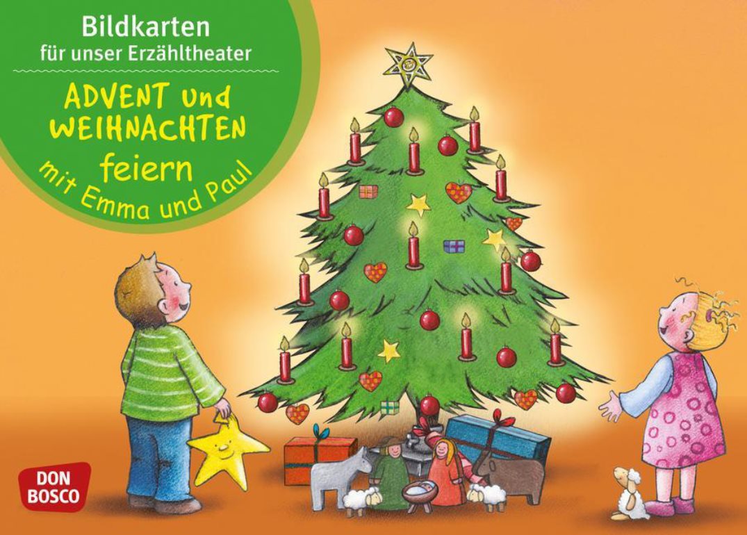 Kamishibai Bildkartenset - Advent und Weihnachten mit Emma und Paul