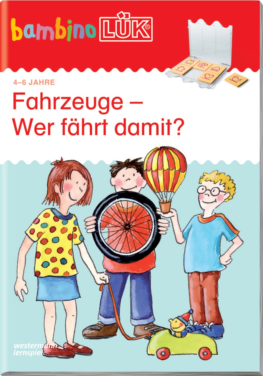 bambinoLÜK Fahrzeuge - Wer fährt damit?, 4-6 Jahre
