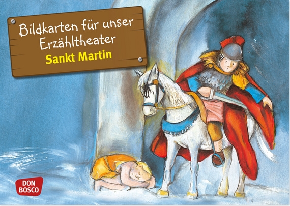 Kamishibai Bildkartenset - Sankt Martin, 3-10 Jahre