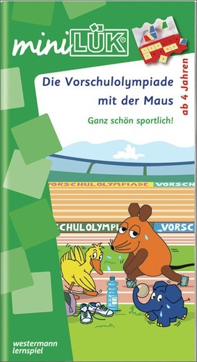 miniLÜK Vorschulolympiade mit der Maus 1, Heft, 4-6 Jahre