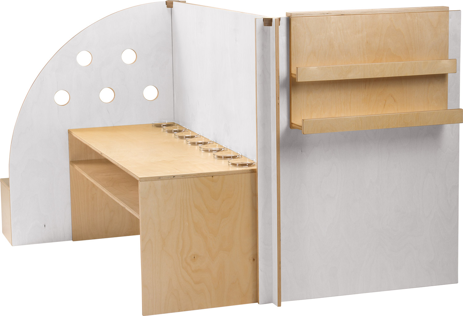 Krippenspielwand, Rollenspiel, Birke natur, 2-3 Jahre