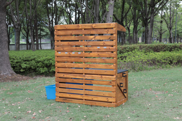 Outdoor-Experimentierstation mit Zubehör
