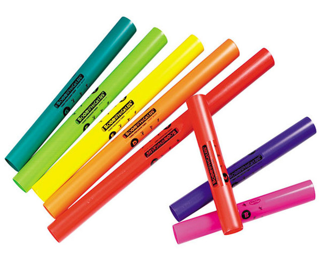 Boomwhackers®, diatonischer Satz, Set mit 8 Röhren