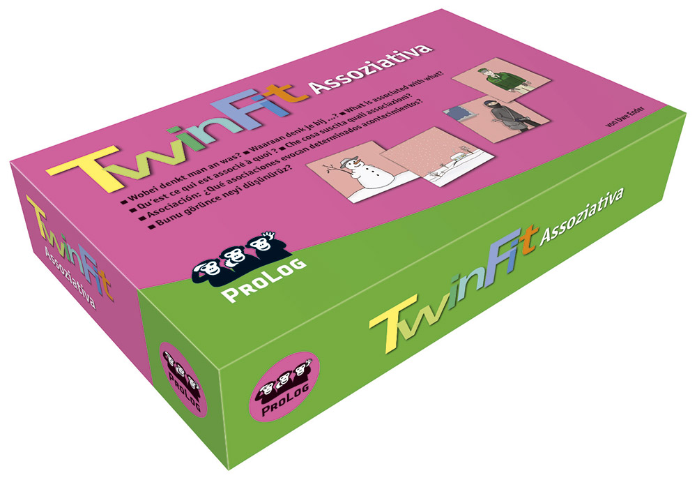 TwinFit Assoziativa, Memospiel, ab 5 Jahre (nur solange der Vorrat reicht!)