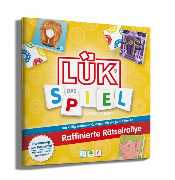 LÜK - DAS SPIEL - Spielheft Raffinierte Rätselrallye, ab 7 Jahre