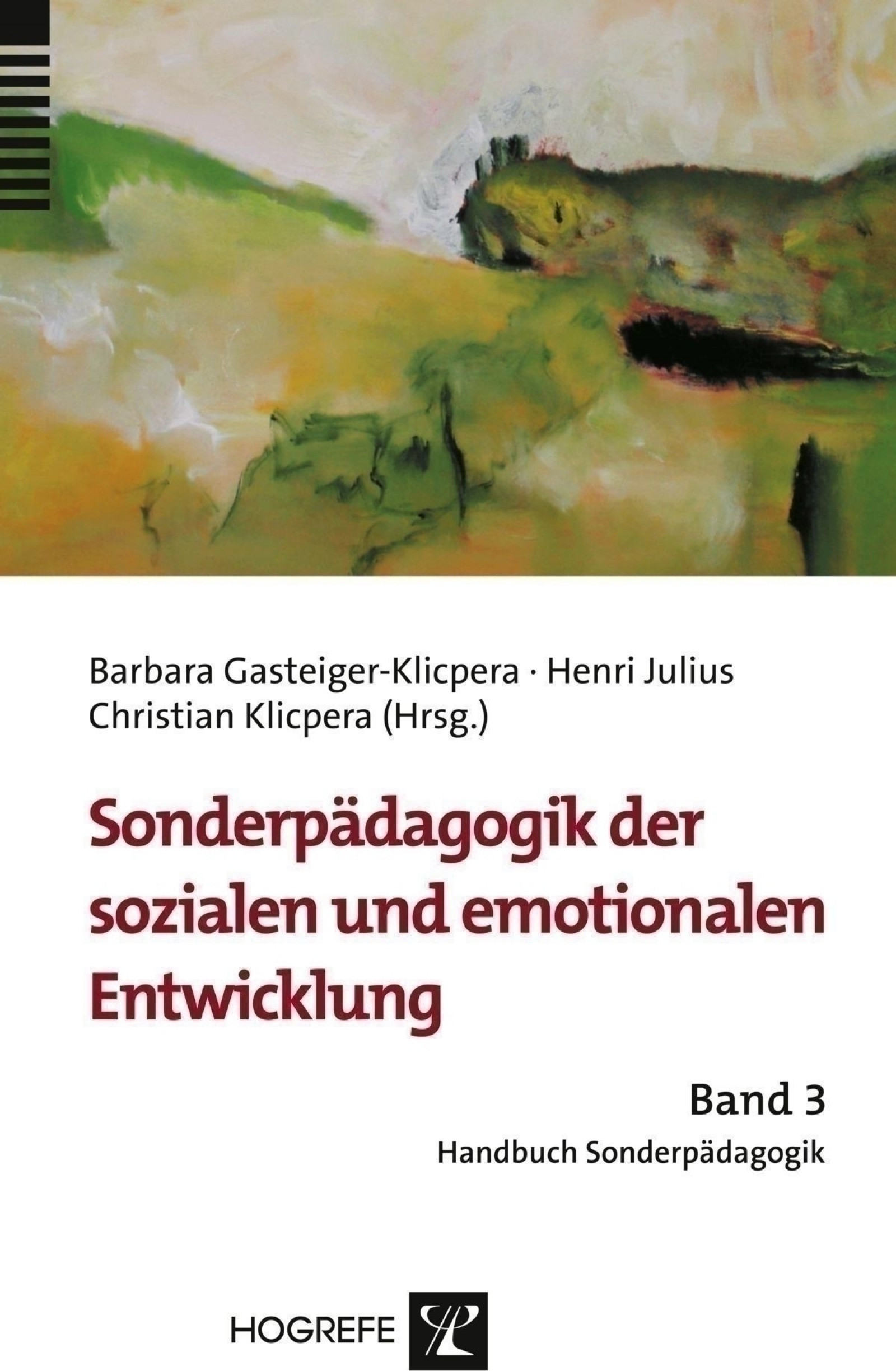 Sonderpädagogik der sozialen und emotionalen Entwicklung, Buch