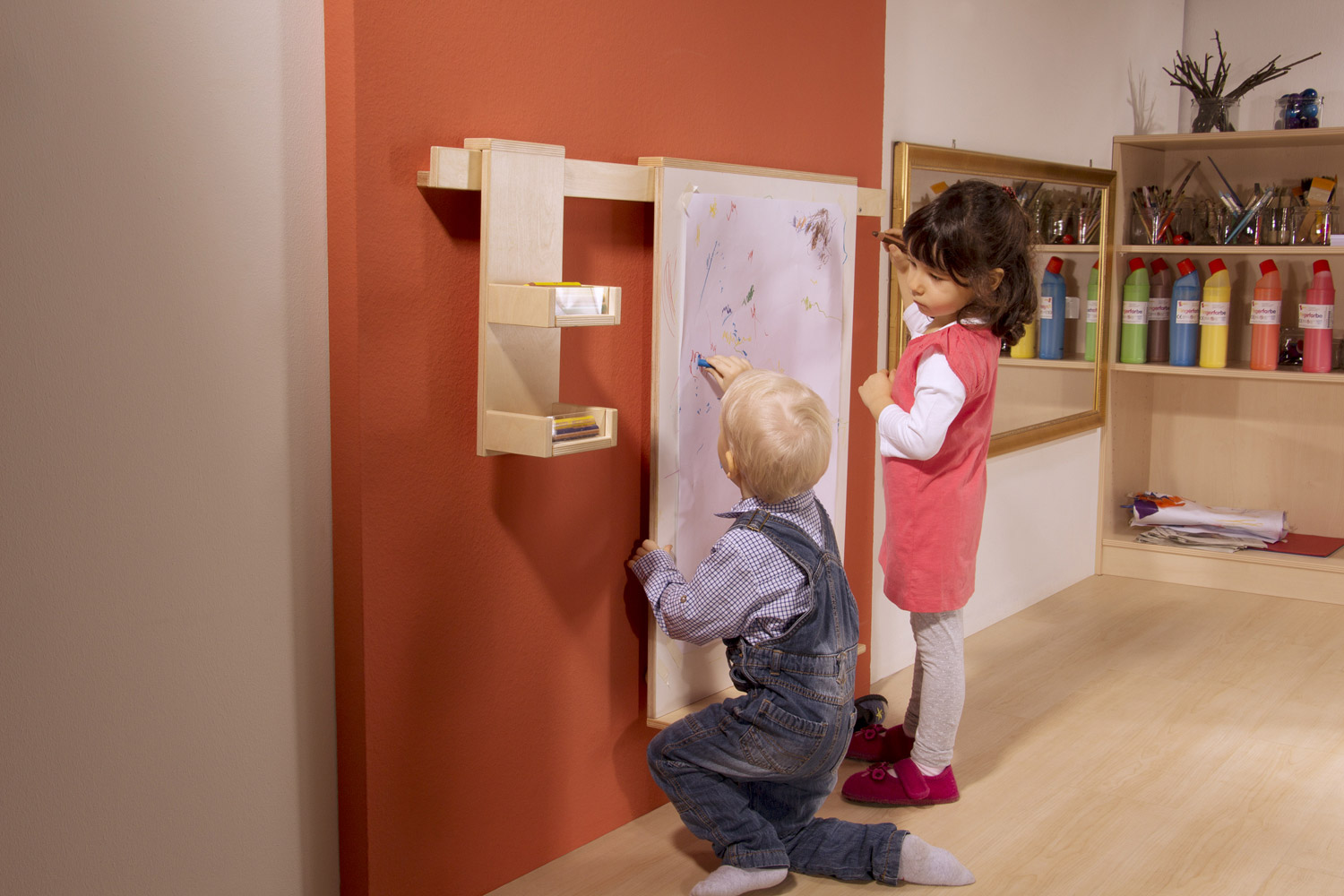 Malwand für Wandleiste