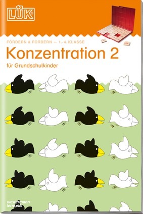 LÜK Konzentration 2, Übungsheft, 1.-4. Klasse