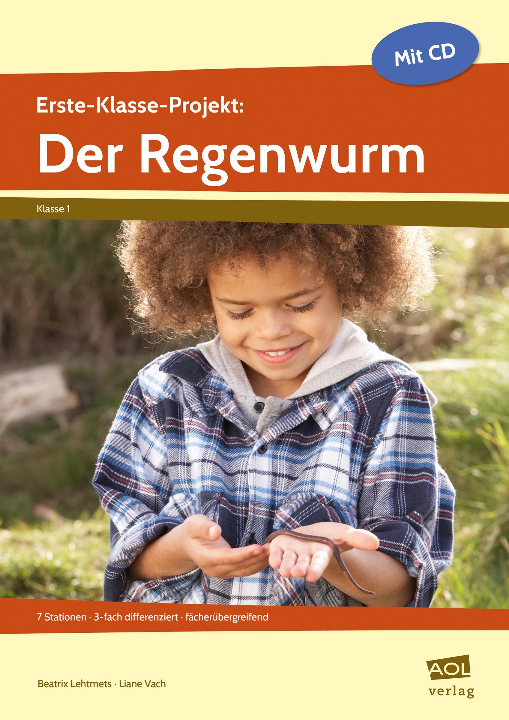Erste-Klasse-Projekt: Der Regenwurm, Buch inkl. CD, 1. Klasse