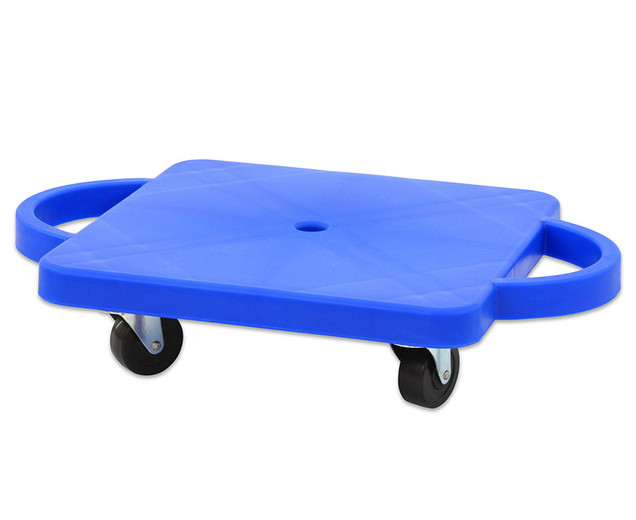 Rollbrett mit Griffen, blau, 3-12 Jahre