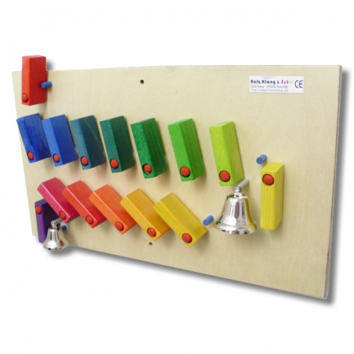 Wandspiel Domino mit Glöckchen